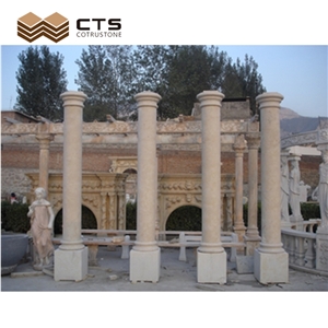 Wholesale Marble Column Custom CAD Capital Top Design