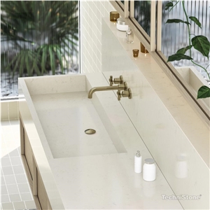 Noble Villa Quartz Bathroom Top And Farm Sink