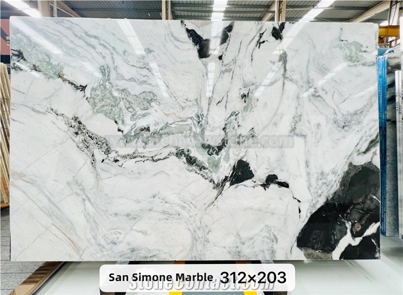 Polished San Simone Marble Slabs