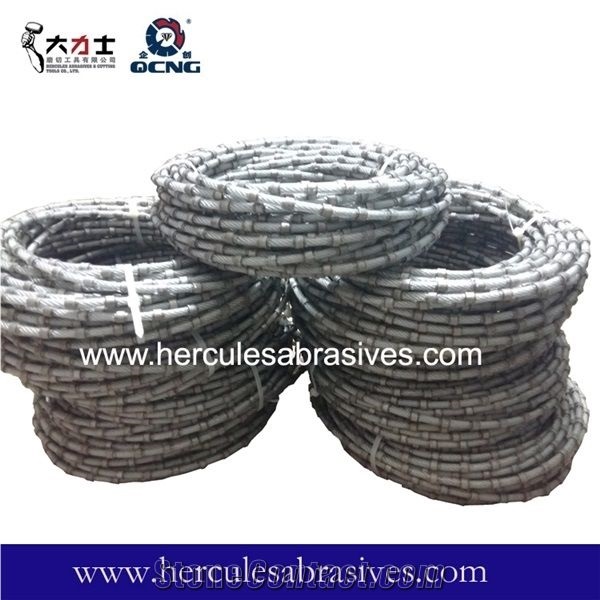 Diamond Wire Saw For Cutting Marble Blocks