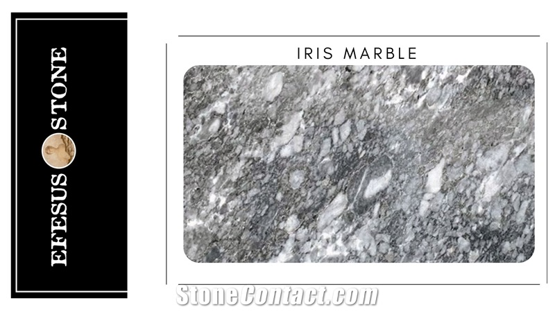 Afyon Tiger Grey Marble, Iris Grey Marble