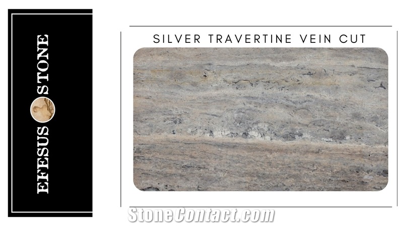 Fantastic Silver Travertine Stones