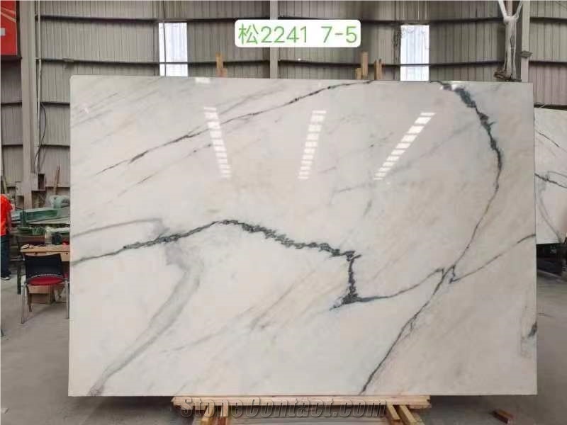 China Bianco Dior White Marble Polished Slabs And Tiles