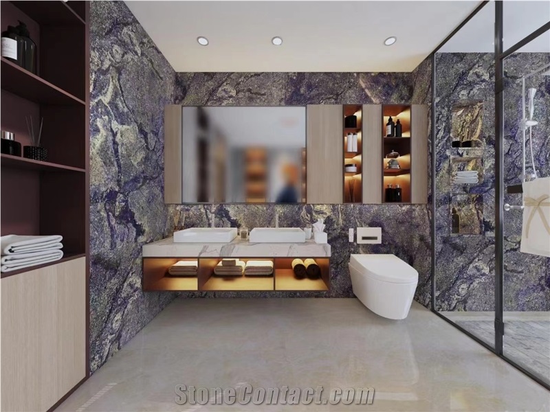 Dream Sapphire, Blue Sky Granite Slab In China Stone Market