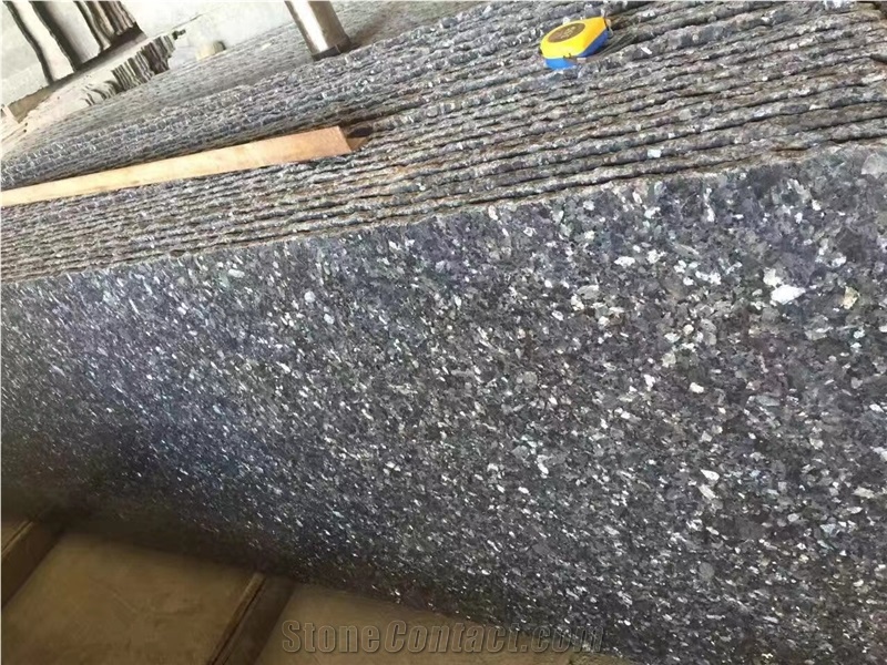 Norway Silver Pearl Granite Slabs Interior Floor Tiles