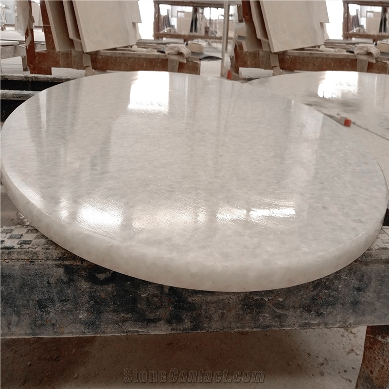 Absolute White Crystal White Marble Slabs