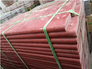 China Red Sichuan Red Granite Stairs, Steps, Treads Polished