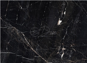 Persian 3D Black Marble Slab And Tile