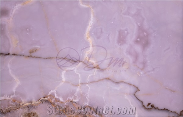 Persian Pink Onyx Slab And Tile