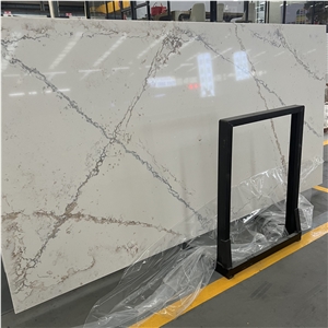 Artificial Quartz Stone Slab For Hotel And Home Floor Design