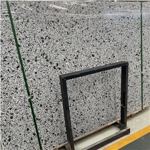 Customized Popular Design Cappuccino Grey Terrazzo Stone