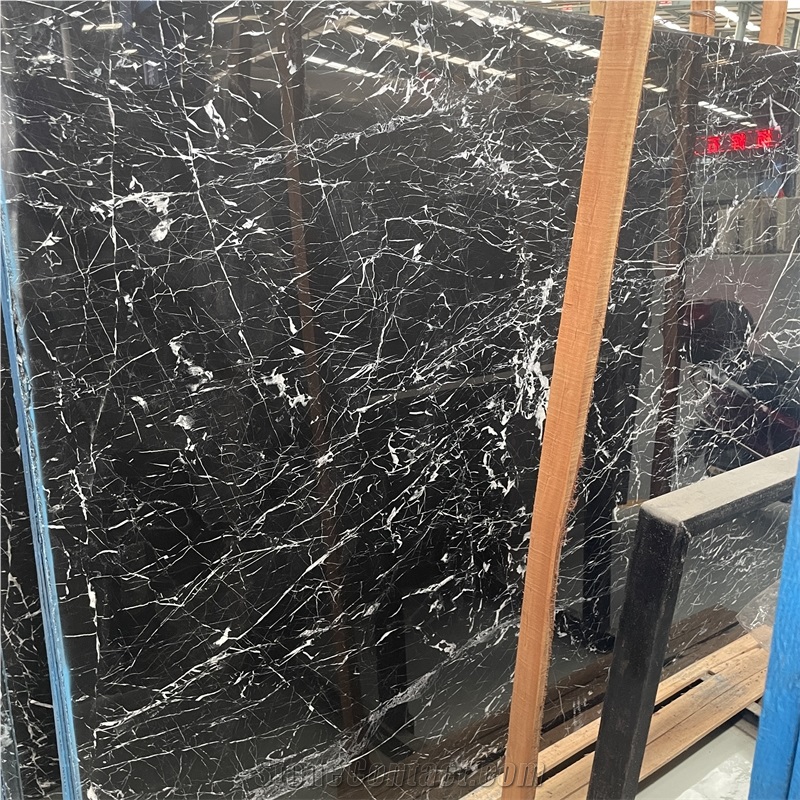 China Factory Price  Hot Selling Nero Marquina Marble Slabs