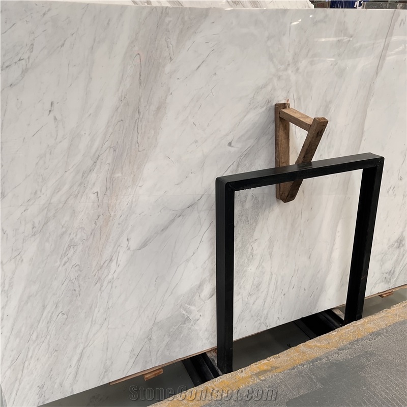 Popular Top Quality Natural Volakas White Marble Slab Price