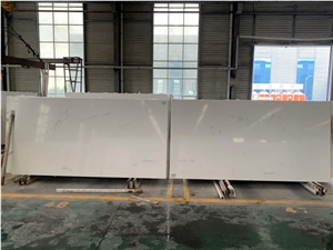 White Calacatta Quartz Stone