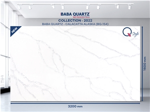 Calacatta Alaska Quartz Slabs