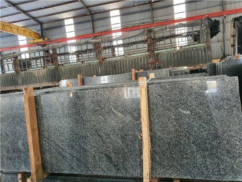 Natural Stone Polished Vietnam Black Granite