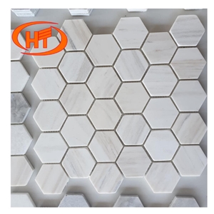 White Stone Mosaic Tiles
