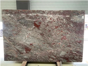 Franch Rose Brown Gold Marble Campan Rose Vert Marble Slabs