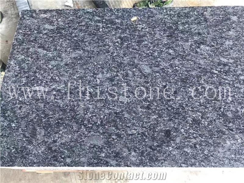 Indian Steel Grey Granite Floor Tiles Polished Indian Gray