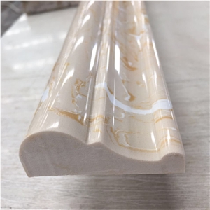 Artificial Marble Stone Bullnose Molding