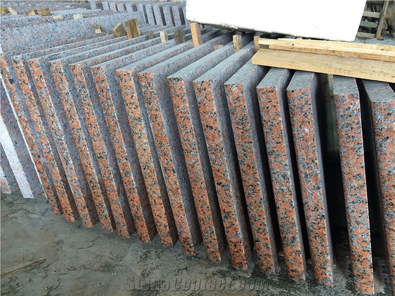 Chinese Maple Red G562 Granite Good Quality Slabs Tiles