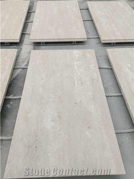 Silver/ Beige/ Ivory Travertine Panels & Tiles
