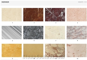 Turkish Marble Slabs, Marble Tiles