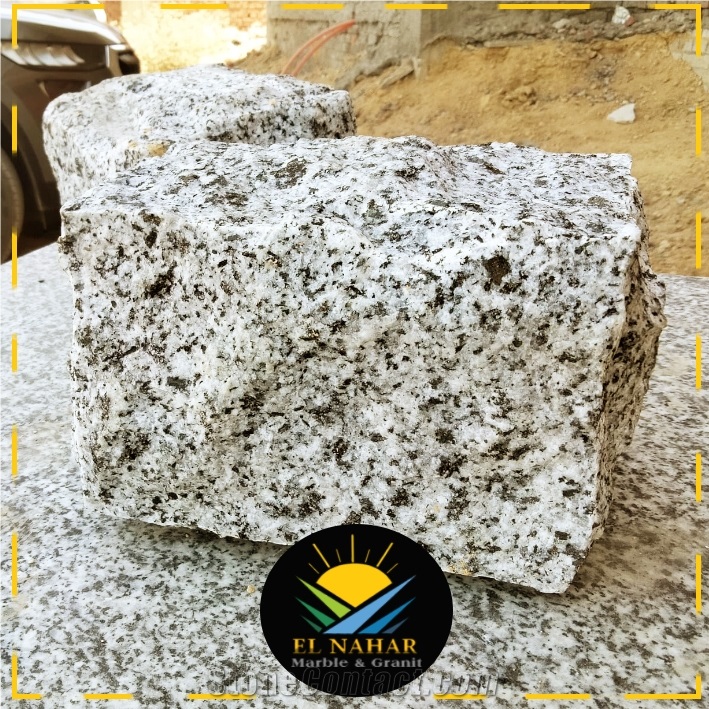New Bianco Halayeb Granite Kerbstone