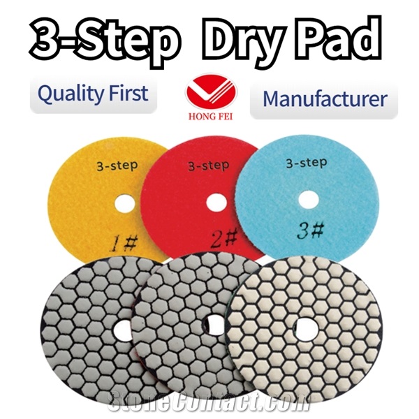 3 Steps-Dry Pad 100Mm