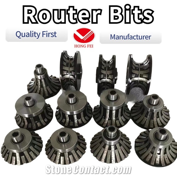 Stone Edge Profiling Tools, Router Bits