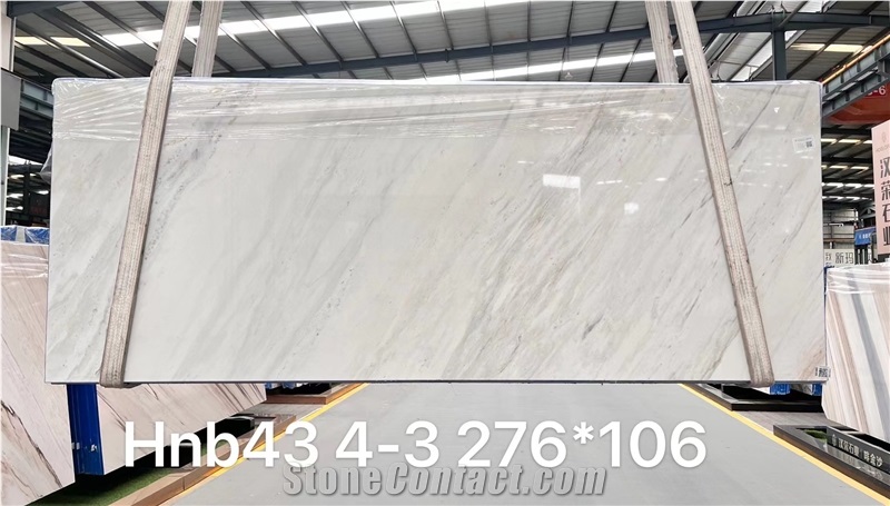 Palissandro White Marble Slab For Entry Luxury Decoration