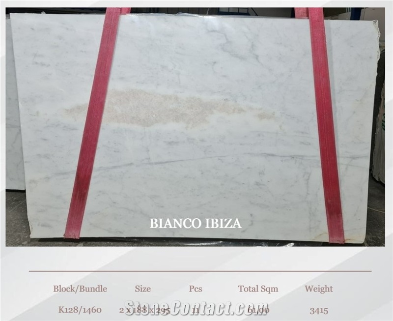 Bianco Ibiza Marble Slabs 2