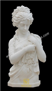 White Marble Statues