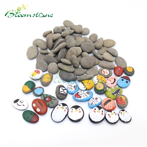 Natural Pebble Stone Painting Stone Pet Rok For Gift