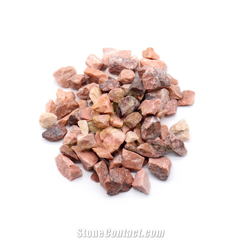 Wholesale Colorful Pebble Stone, Crushed Stone Gravels For Landscaping