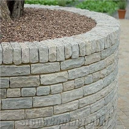 Katni Grey Sandstone Wall Stones, Natural Sandstone Walling