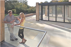 Tint Mint Sandstone Pavers, Diamond Sawn Sandstone Paving