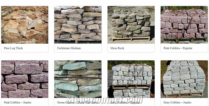 Fieldstone And Cobbles Wallstone For Masonry, Retaining Wall