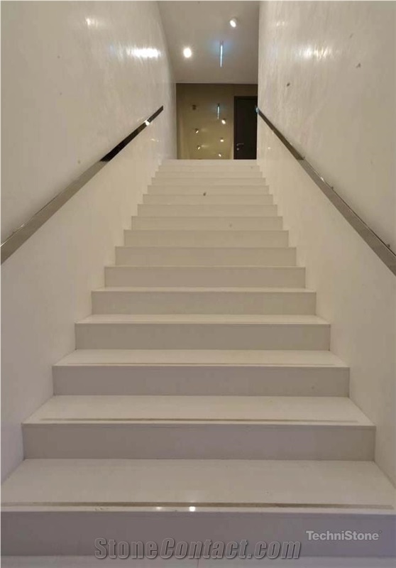 Crystal Diamond Quartz Staircase, Steps And Risers
