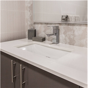 Noble Supreme White Quartz Kitchen Countertops
