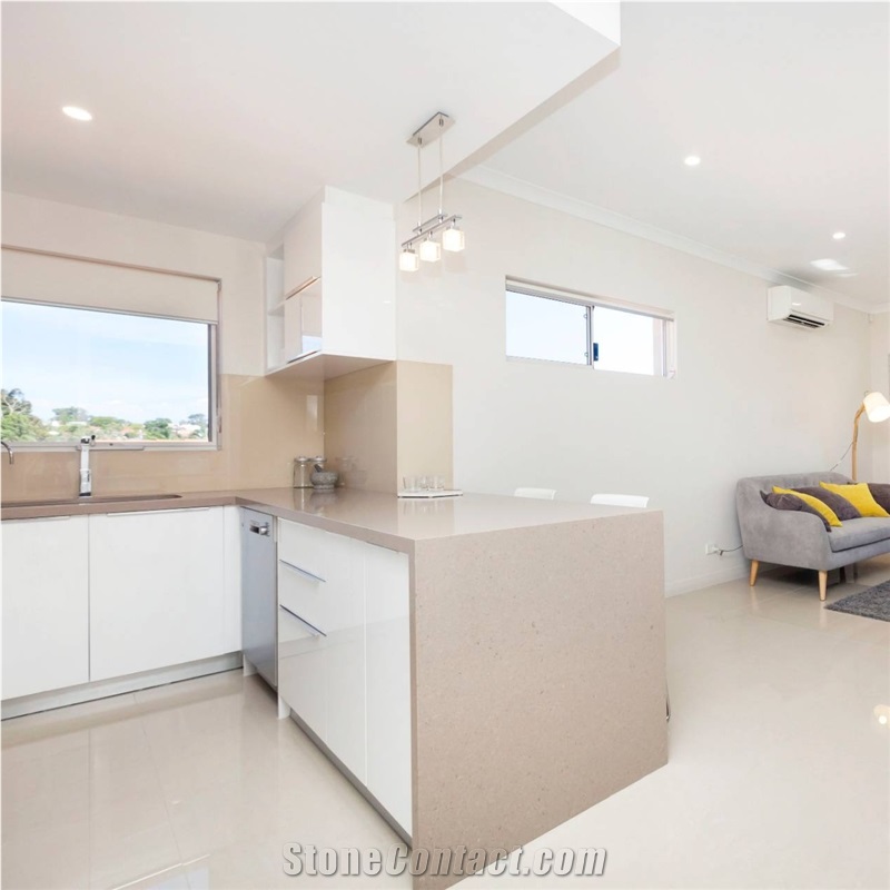 Noble Troya Quartz Kitchen Countertops