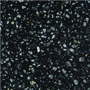 Taurus Black Terrazzo- Taurus Terazzo Black Slabs, Tiles