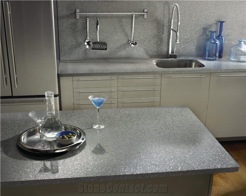 Composite Artificial Stone Countertops, Quartz Kitchen Tops