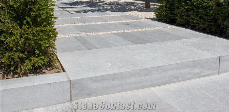 Belgian Blue Stone Grooved Pavers