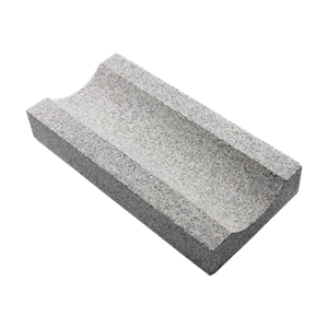Bergama Grey Granite Rain Drainage Pavers, Street Gutter
