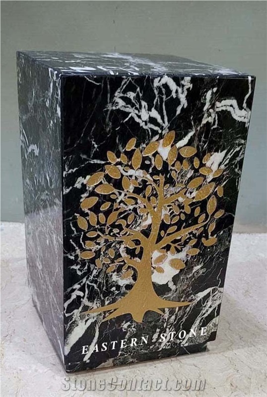 ASH URNS NEW DESIGNS ONYX, MARBLE STONE