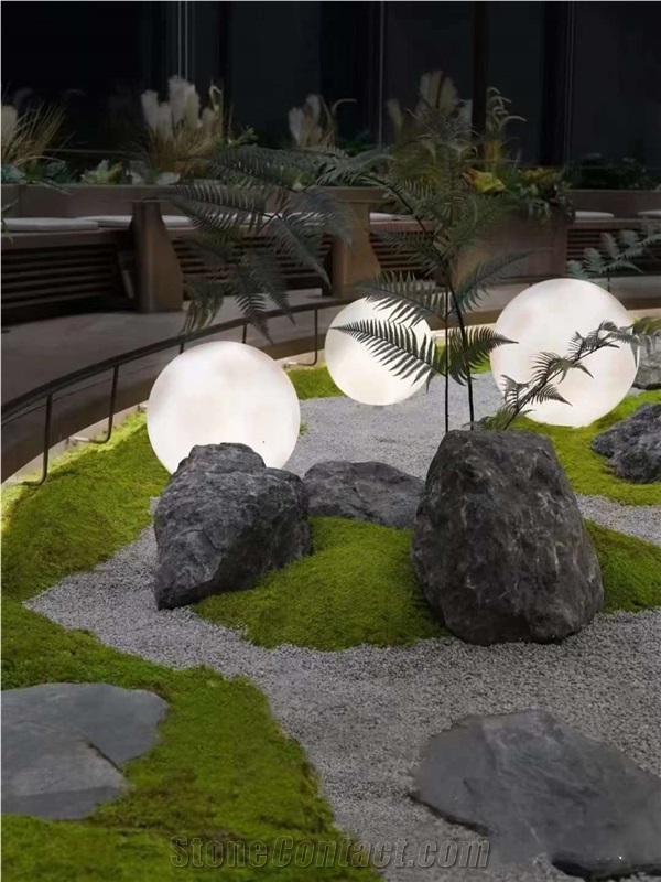Basalt Landscaping Boulders For Garden Design Projects