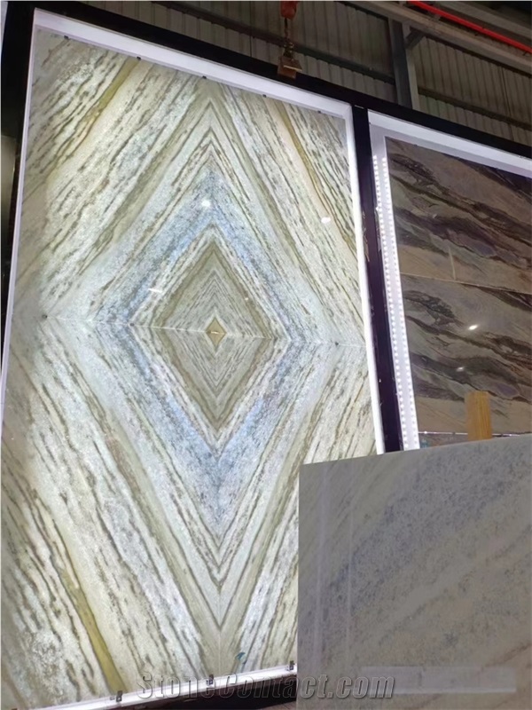 Natural Marble Stone Slab Tile For Wall  Tv Background