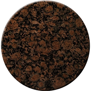 Baltic Brown Granite Table Tops Round Natural Stone Table