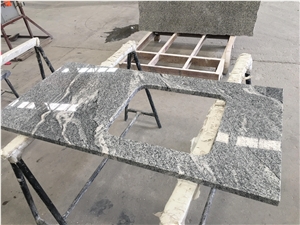 China Juparana Granite White Stone Commercial Bath Tops